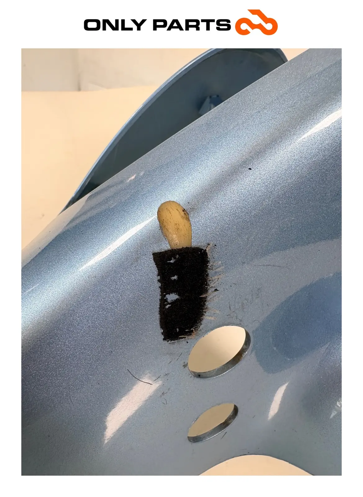 Coprimanubrio anteriore Honda Sh 150cc 2002 Azzurro usato — foto reale 3