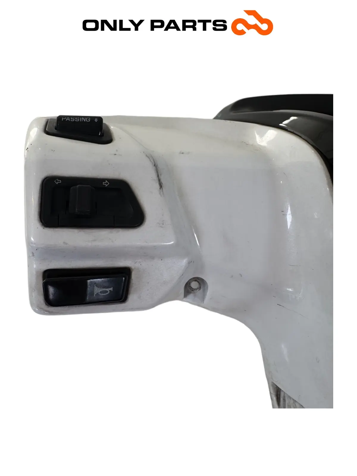 Coprimanubrio posteriore 53206-LGE5-E000 con interruttori Kymco People GTi 300 2014 Kymco People GTi 300cc 2014 Bianco usato — foto reale 10