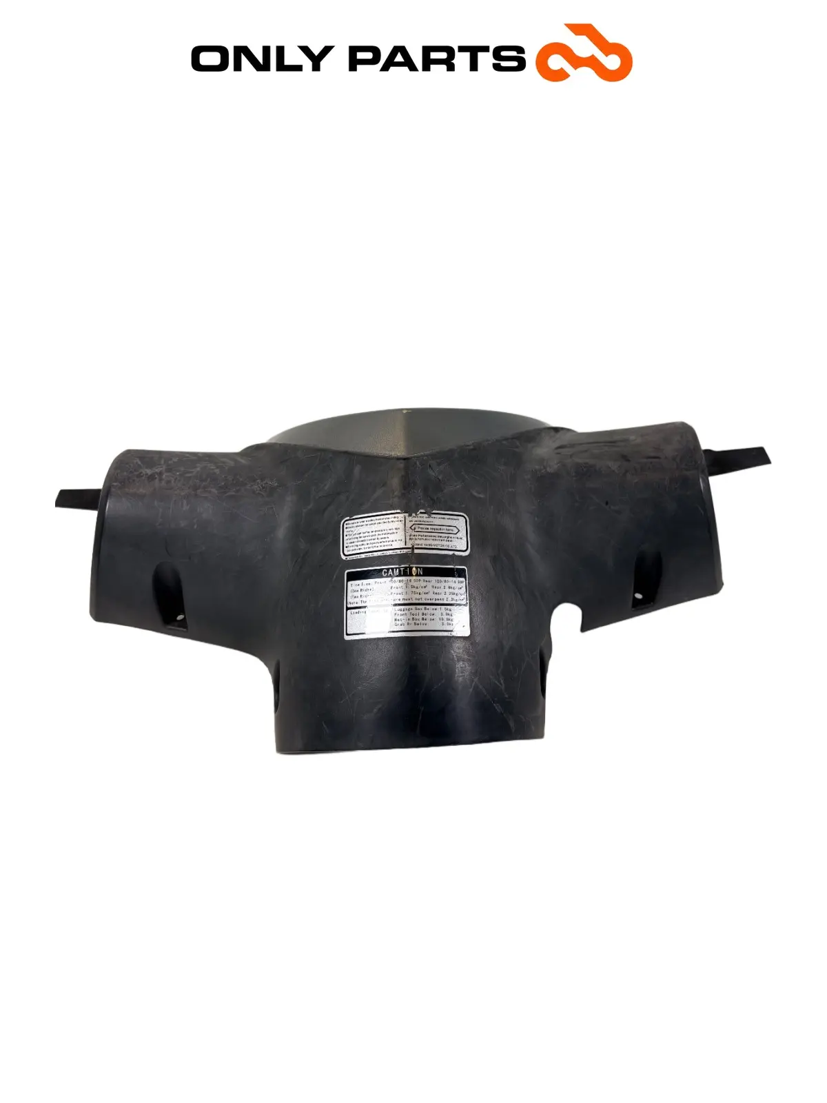 Cornice cruscotto cover strumentazione Kymco Agility  125cc 2015 Nero usato — foto reale 2