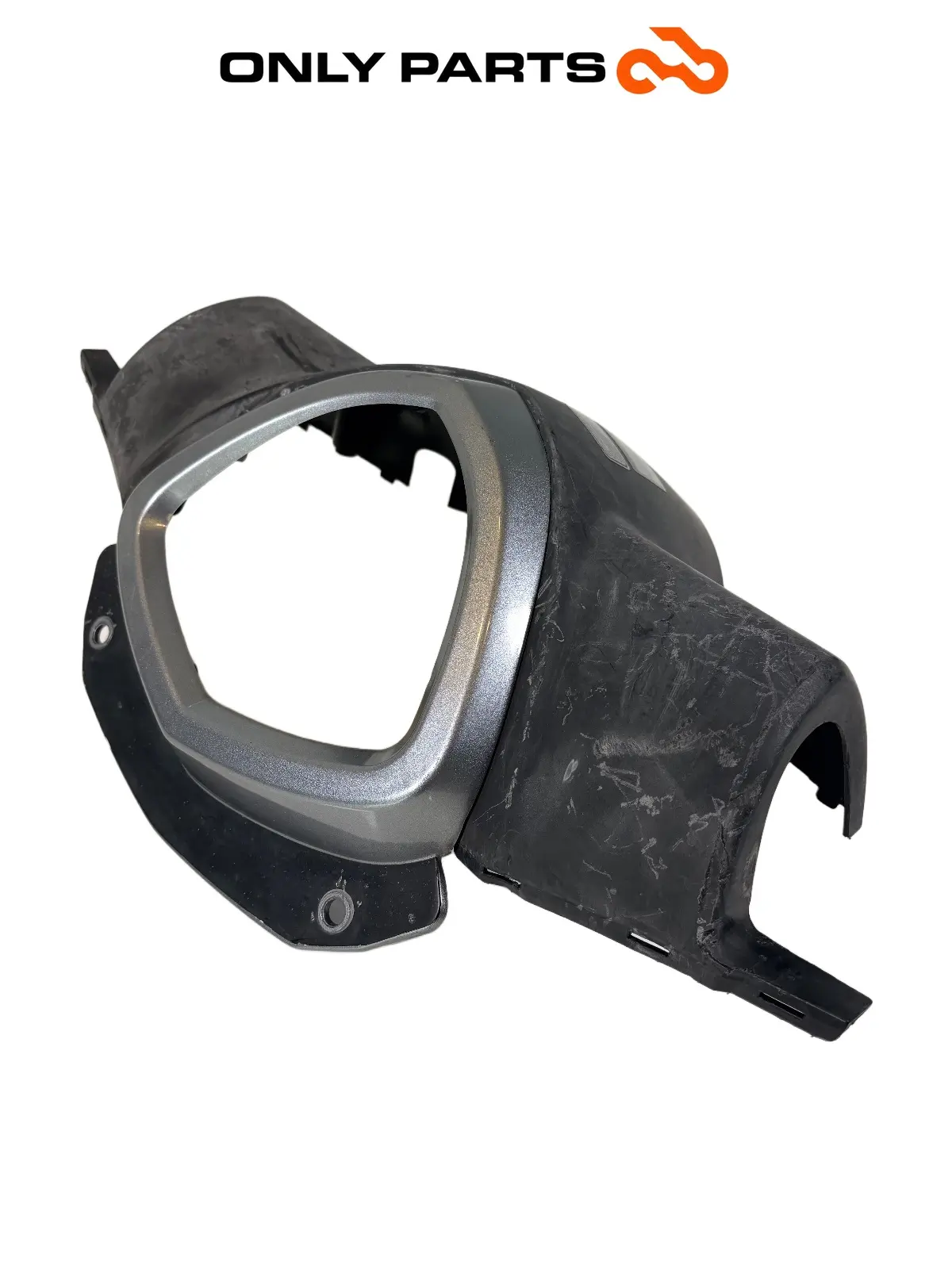 Cornice cruscotto cover strumentazione Kymco Agility  125cc 2015 Nero usato — foto reale 5