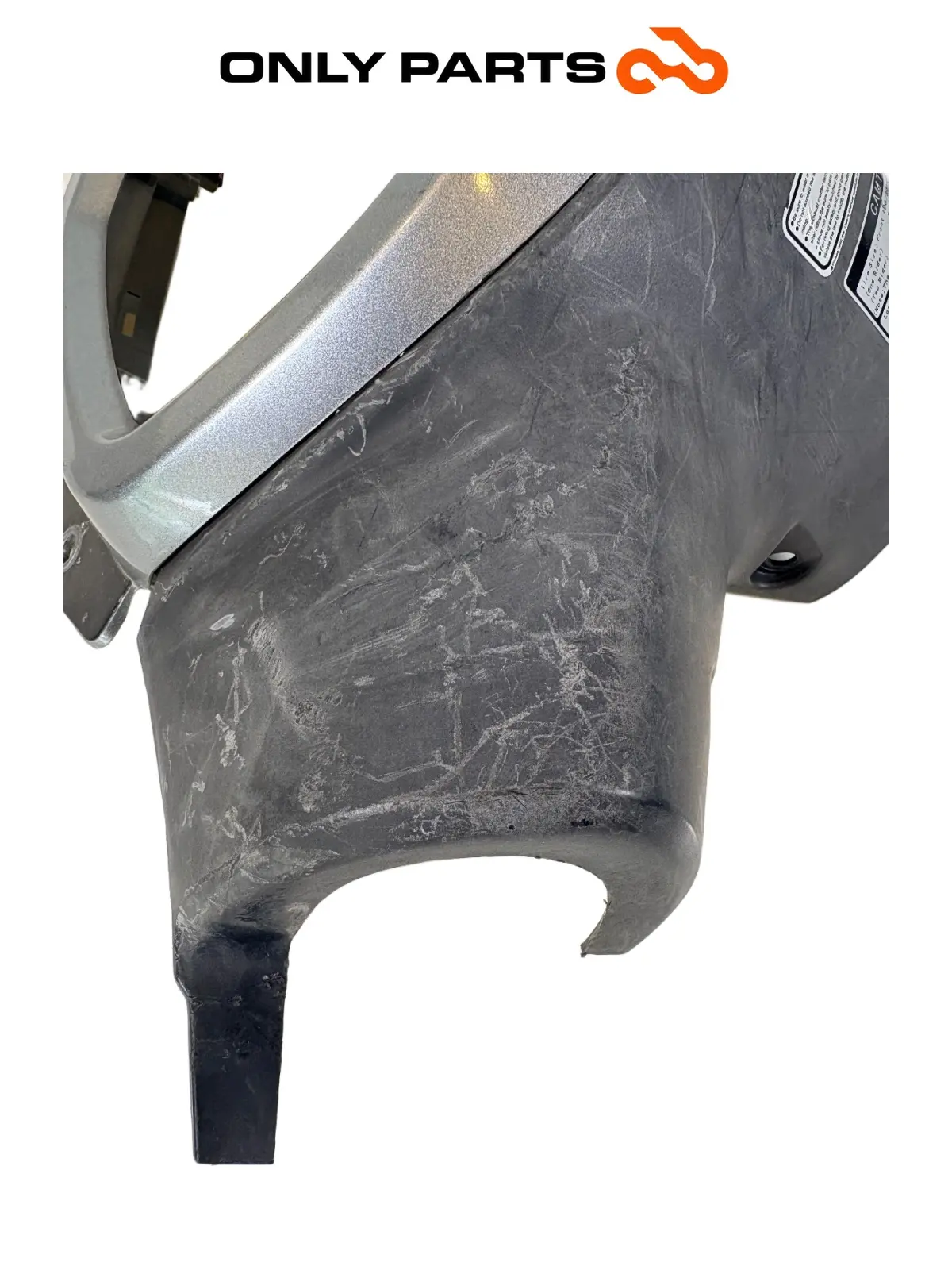 Cornice cruscotto cover strumentazione Kymco Agility  125cc 2015 Nero usato — foto reale 6