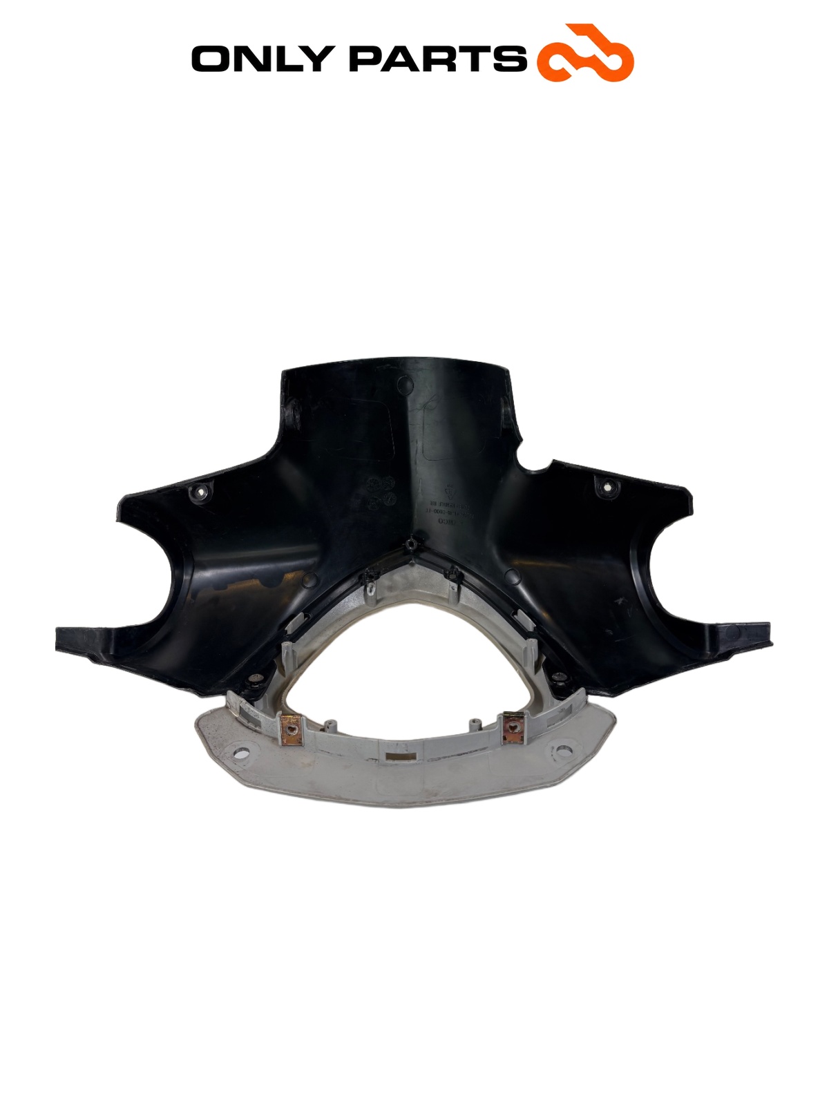Cornice cruscotto cover strumentazione Kymco Agility  125cc 2015 Nero usato — foto reale 8
