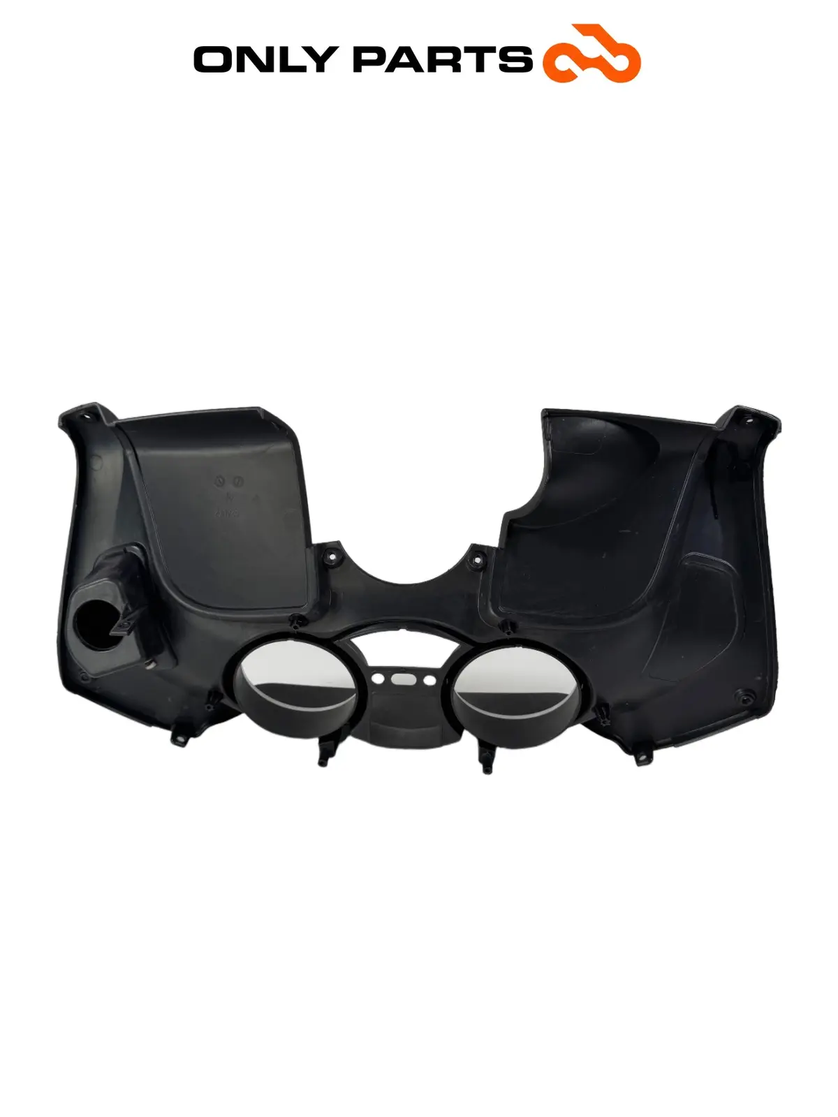 Cornice cruscotto cover strumentazione Piaggio MP3 250cc 2009 Grigio usato — foto reale 4