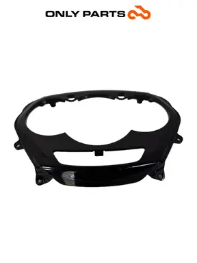 Cornice cruscotto cover strumentazione Piaggio Mp3 Yourban 300cc 2013 Bianco usato — foto reale 5
