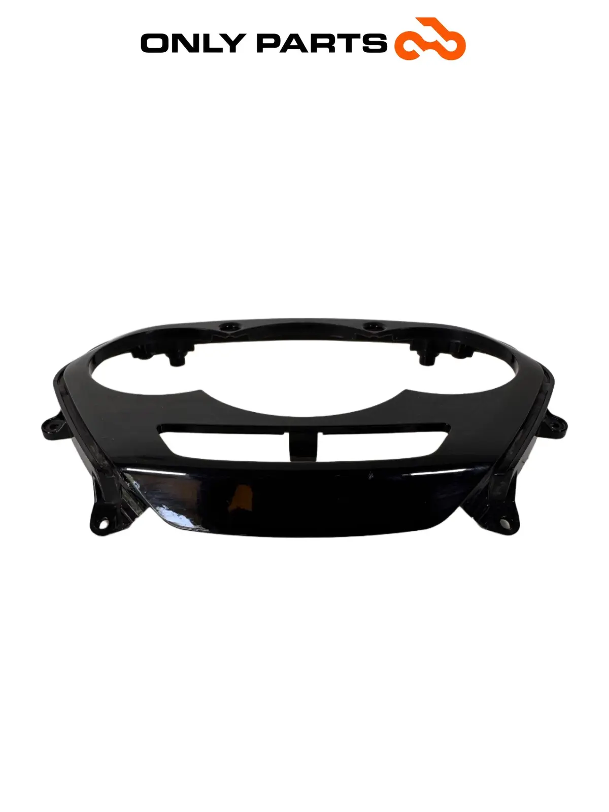Cornice cruscotto cover strumentazione Piaggio Mp3 Yourban 300cc 2013 Bianco usato — foto reale 6