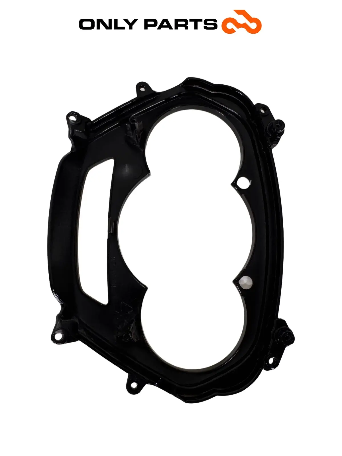 Cornice cruscotto cover strumentazione Piaggio Mp3 Yourban 300cc 2013 Bianco usato — foto reale 7