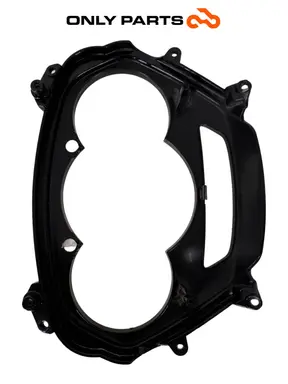 Cornice cruscotto cover strumentazione Piaggio Mp3 Yourban 300cc 2013 Bianco usato — foto reale 8