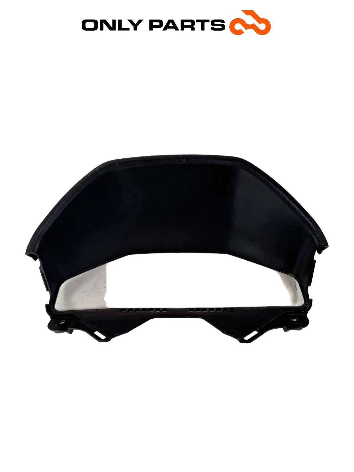 Cornice cruscotto cover strumentazione Suzuki Burgman 650cc 2010 Bianco usato — foto reale 2