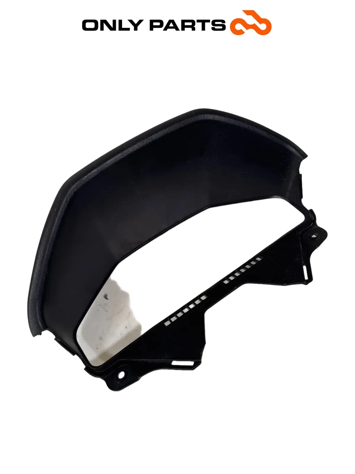 Cornice cruscotto cover strumentazione Suzuki Burgman 650cc 2010 Bianco usato — foto reale 5