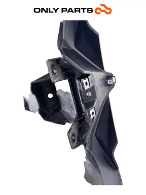 Cornice cruscotto cover strumentazione Yamaha X-max 125cc 2014 Grigio opaco usato — foto reale 10