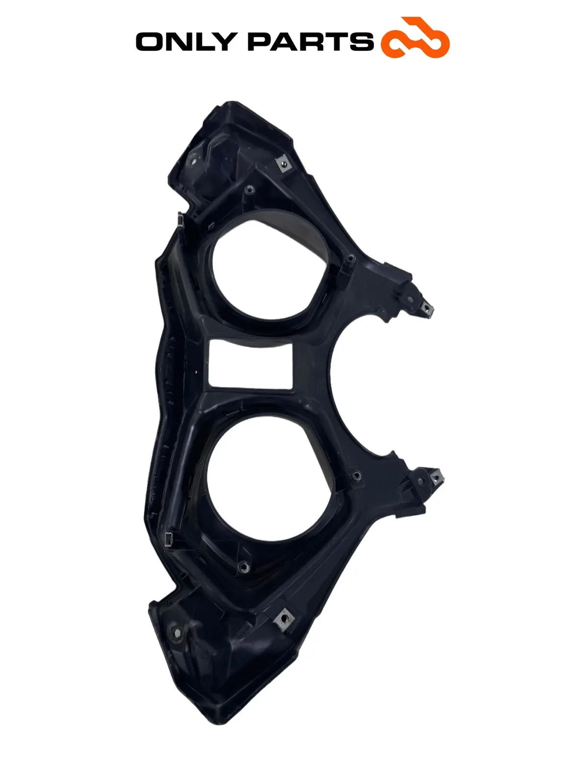 Cornice cruscotto cover strumentazione Yamaha X-max 125cc 2014 Grigio opaco usato — foto reale 2