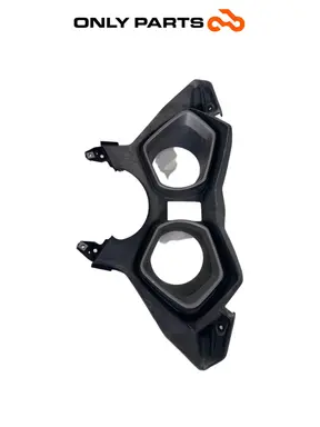 Cornice cruscotto cover strumentazione Yamaha X-max 125cc 2014 Grigio opaco usato — foto reale 5