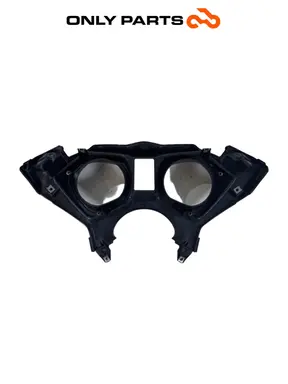 Cornice cruscotto cover strumentazione Yamaha X-max 125cc 2014 Grigio opaco usato — foto reale 6