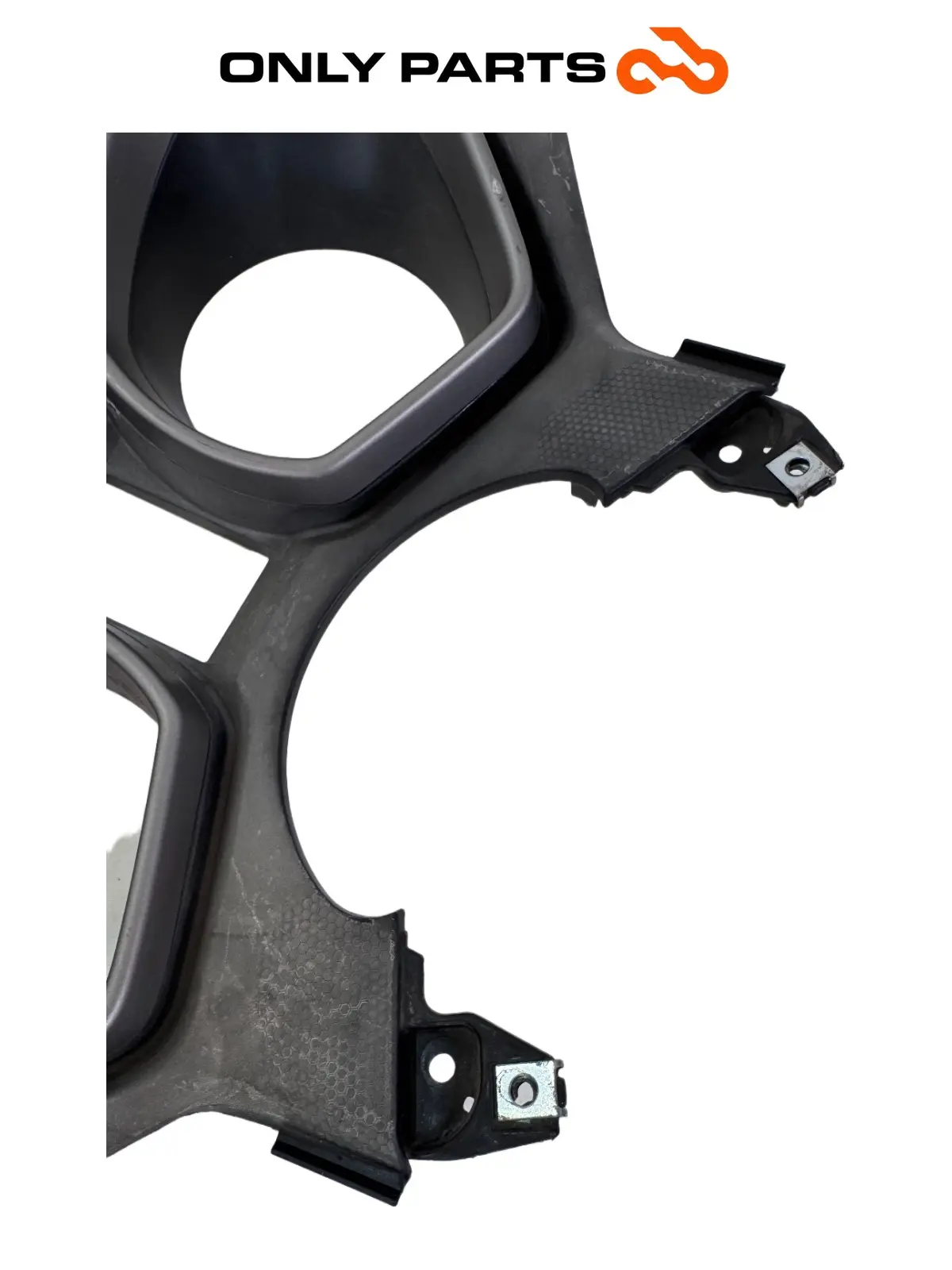 Cornice cruscotto cover strumentazione Yamaha X-max 125cc 2014 Grigio opaco usato — foto reale 7