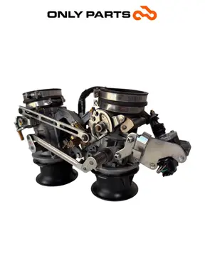 corpo farfallato + iniettori KTM Super Duke 990cc 2006 Nero/Arancione usato — foto reale 1