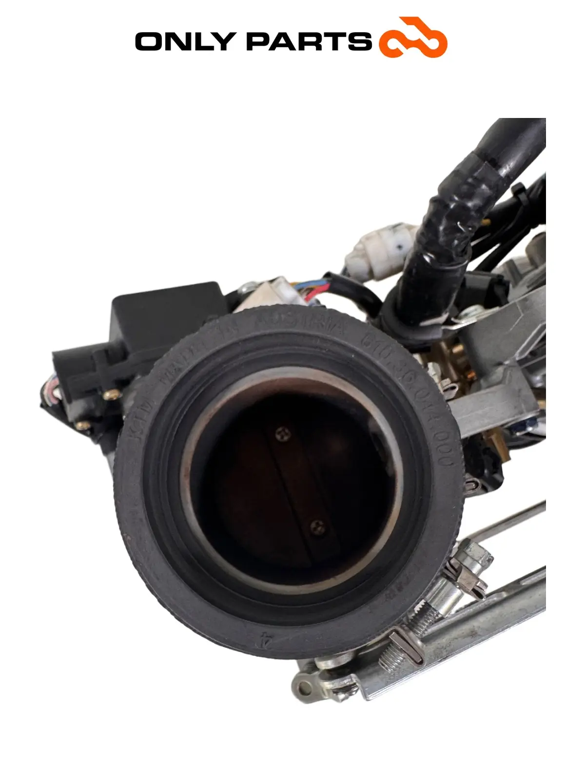 corpo farfallato + iniettori KTM Super Duke 990cc 2006 Nero/Arancione usato — foto reale 13