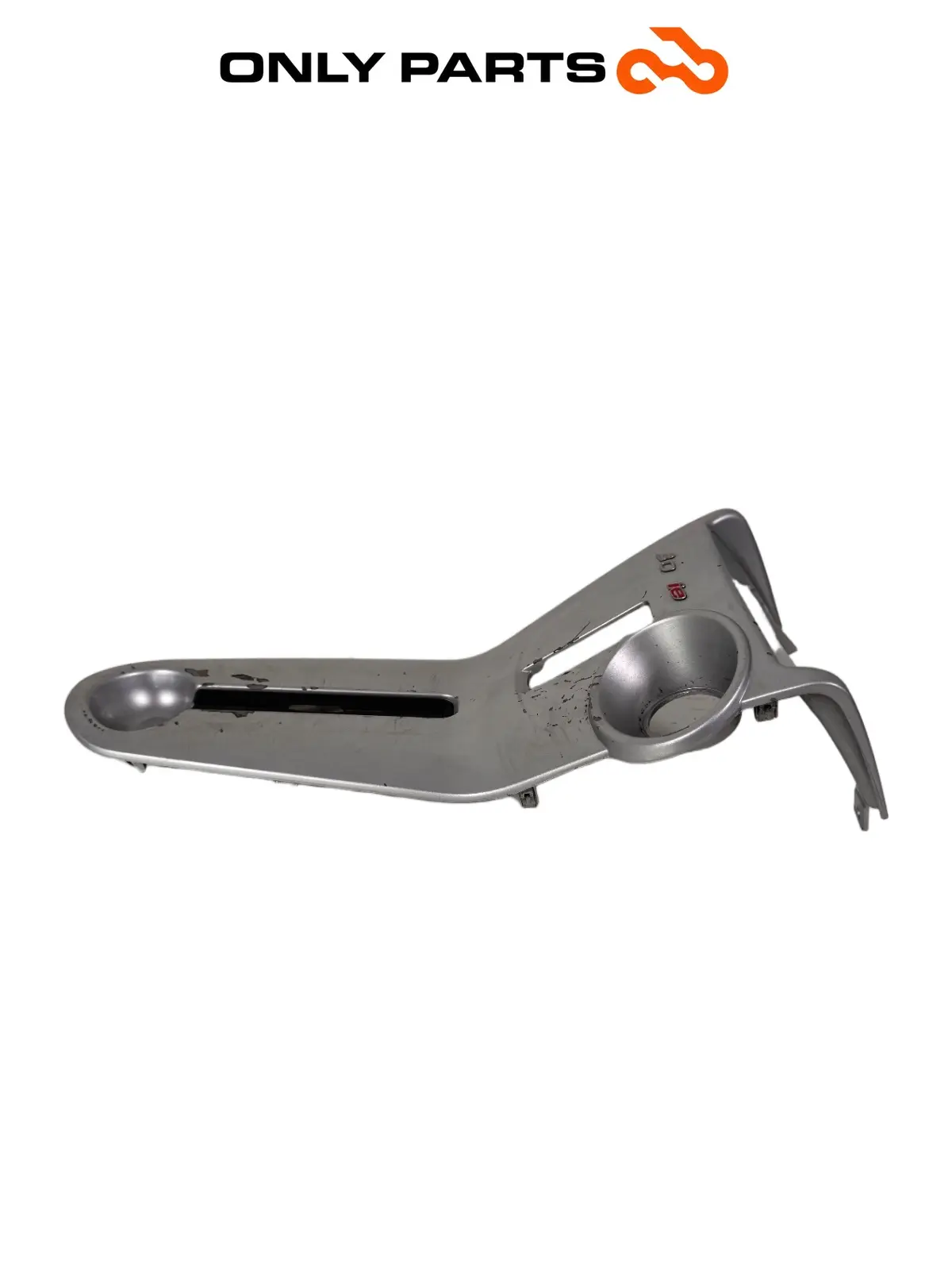 Cover blocchetto accensione Piaggio Mp3 Yourban 300cc 2013 Bianco usato — foto reale 3