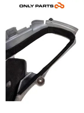 Cover carter trasmissione Piaggio Mp3 Yourban 300cc 2013 Bianco usato — foto reale 10