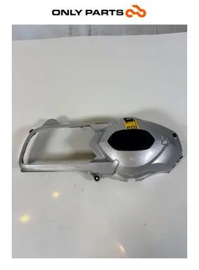 Cover carter trasmissione Piaggio Mp3 Yourban 300cc 2013 Bianco usato — foto reale 11