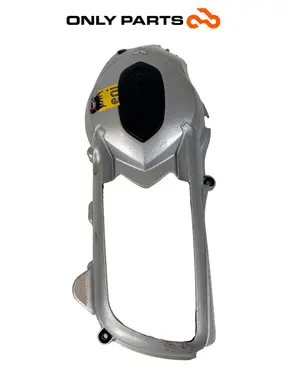 Cover carter trasmissione Piaggio Mp3 Yourban 300cc 2013 Bianco usato — foto reale 5