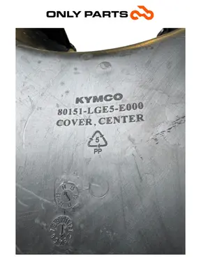 Cover centrale 80151-LGE5-E000 Kymco People GTi 300 2014 (center cover) Kymco People GTi 300cc 2014 Bianco usato — foto reale 10