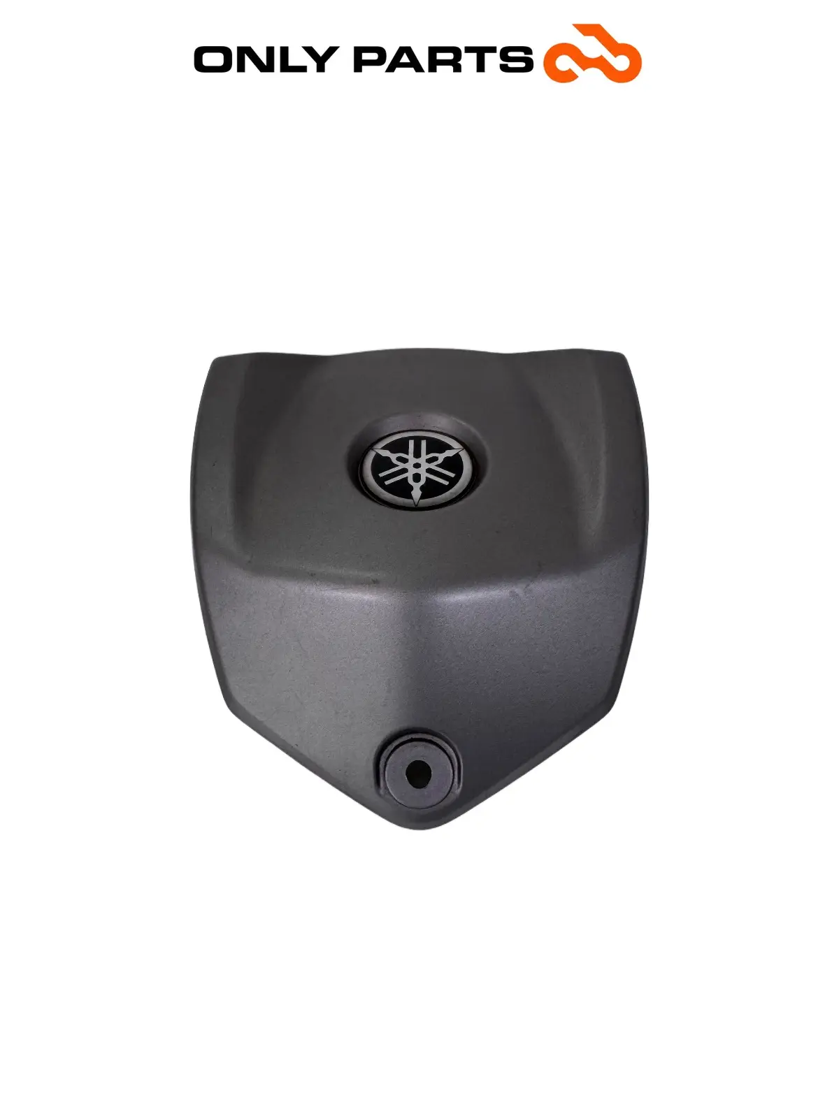 Cover coprimanubrio Yamaha X-max 125cc 2014 Grigio opaco usato — foto reale 1