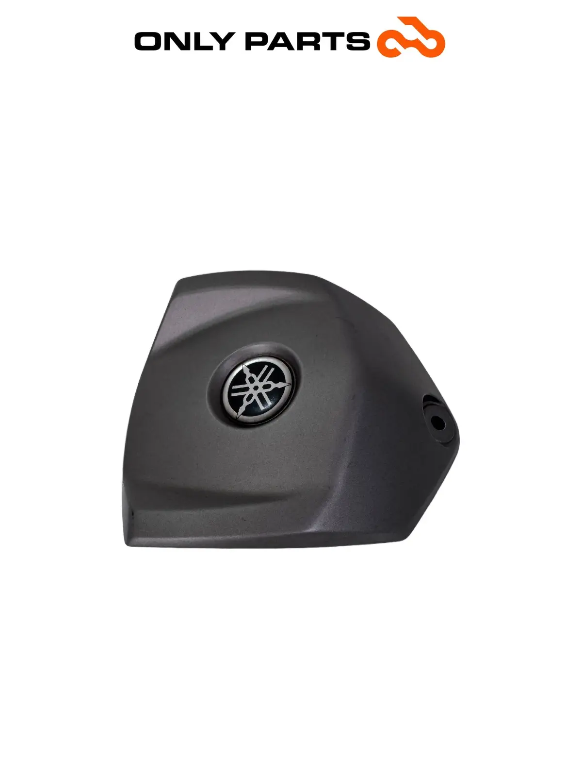 Cover coprimanubrio Yamaha X-max 125cc 2014 Grigio opaco usato — foto reale 2