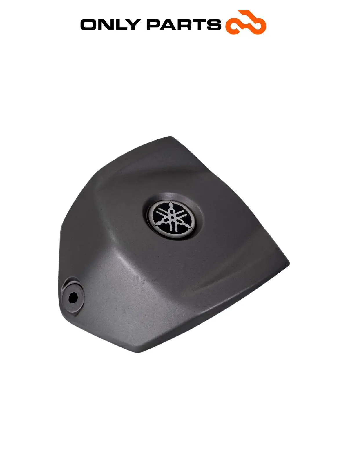 Cover coprimanubrio Yamaha X-max 125cc 2014 Grigio opaco usato — foto reale 3
