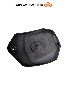 Cover coprimanubrio Yamaha X-max 125cc 2014 Grigio opaco usato — foto reale 4