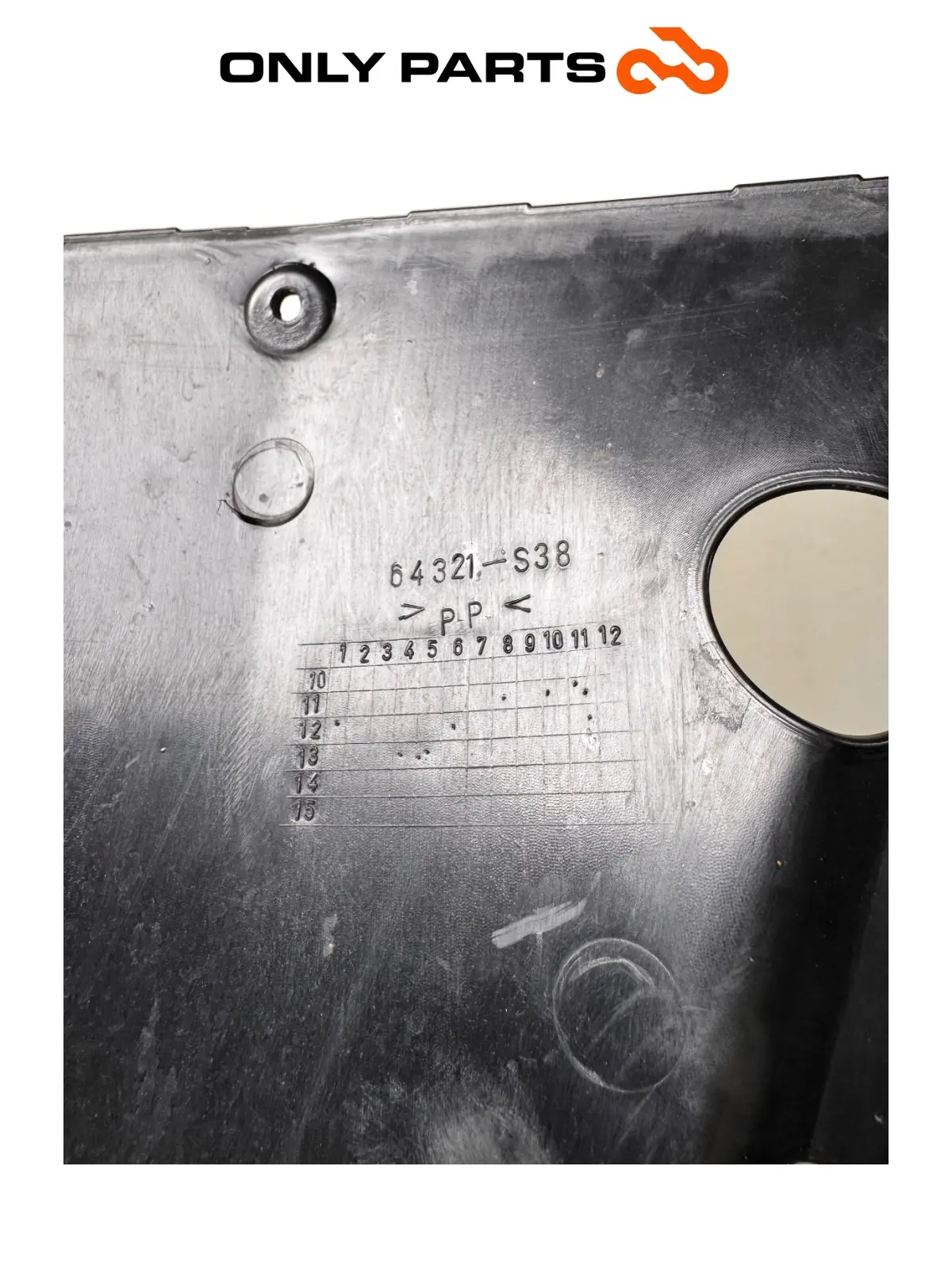 Cover cruscotto anteriore Quadro 350 S 2013 Nero usato — foto reale 6