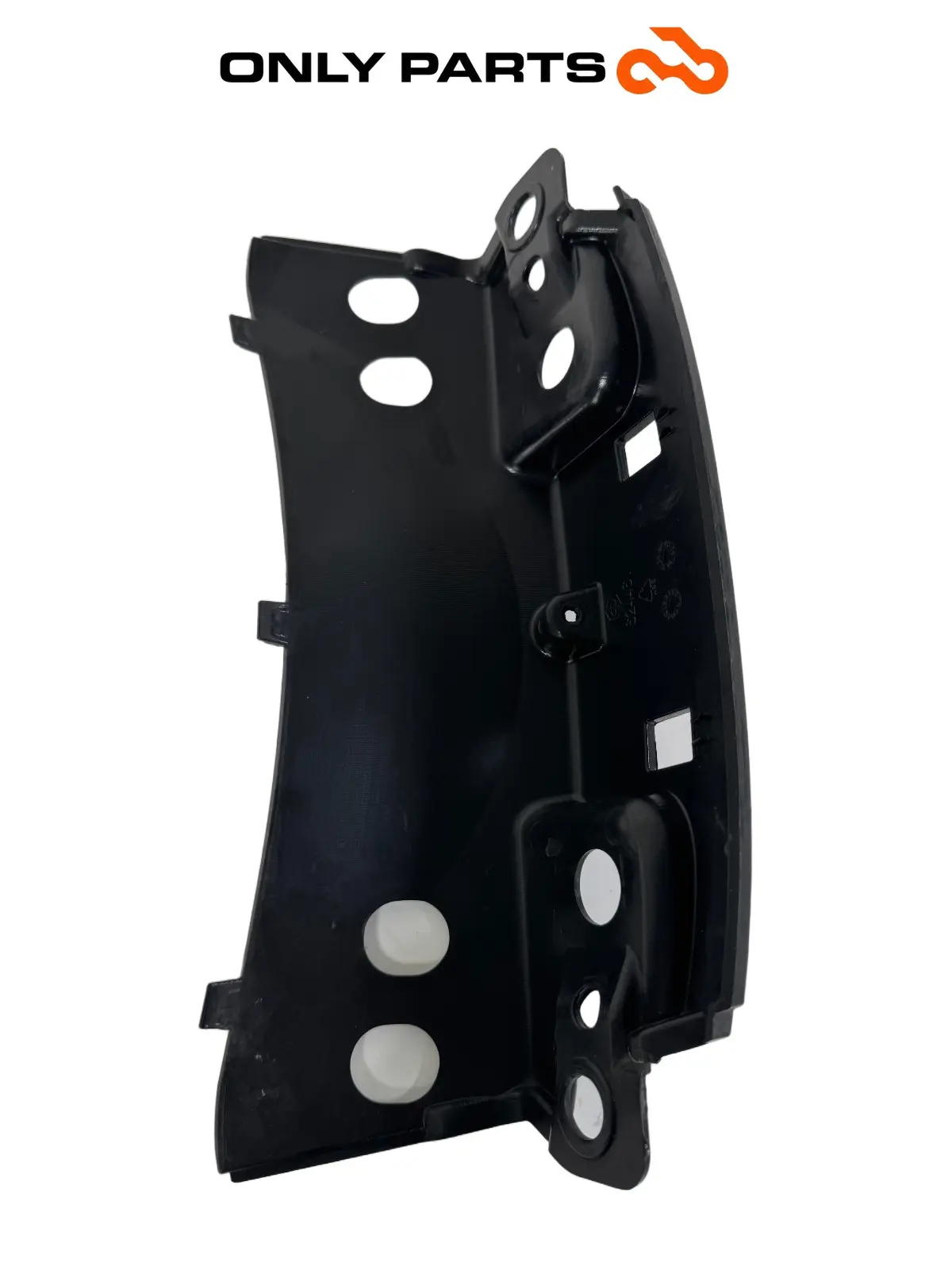 Cover fissaggio cuscino schienale Piaggio MP3 250cc 2009 Grigio usato — foto reale 3
