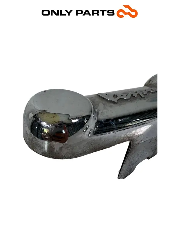 COVER FORCELLA CON PLACCHETTA CROMATA PIAGGIO VESPA LX 125 2011 FORK COVER TRIM — 2