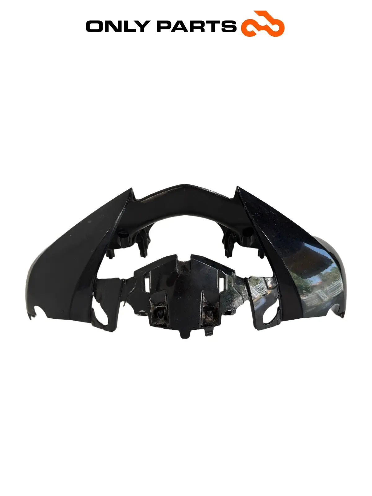 Cover manubrio anteriore Honda SH 150cc 2017 Nero usato — foto reale 8