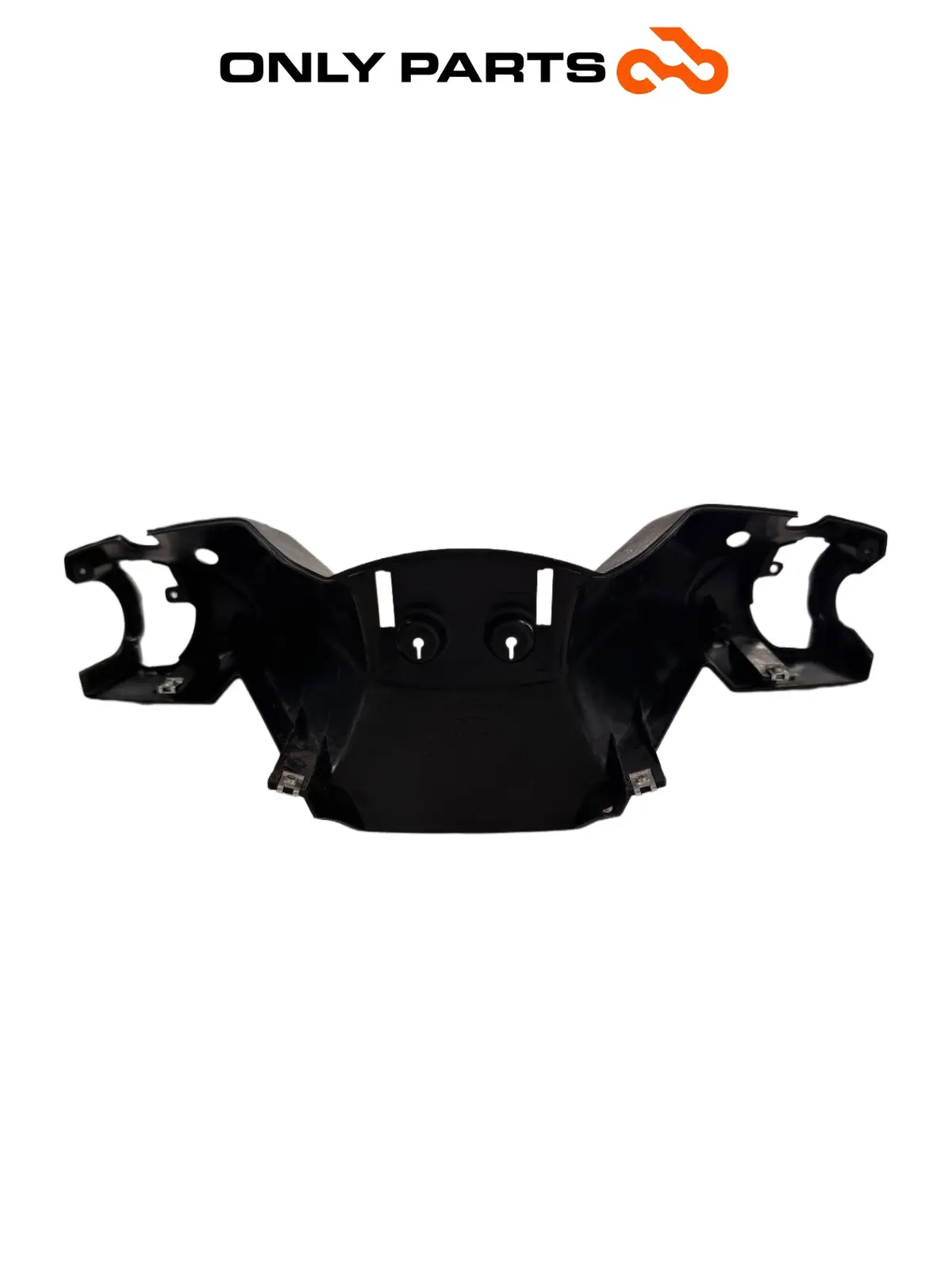 Cover manubrio anteriore Quadro 350 S 2013 Nero usato — foto reale 7