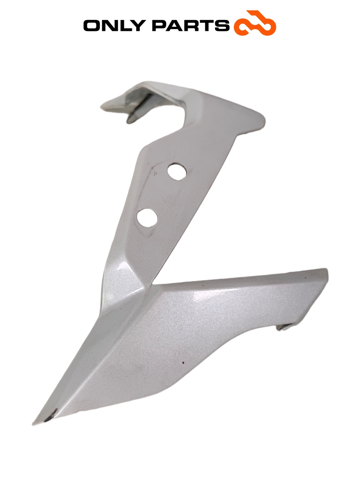 Cover manubrio faro anteriore Piaggio Mp3 Yourban 300cc 2013 Bianco usato — foto reale 2