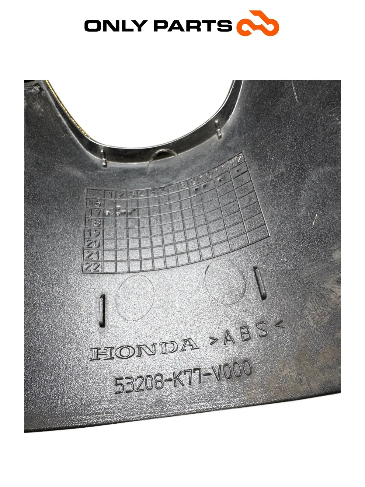 Cover manubrio inferiore Honda SH 150cc 2017 Nero usato — foto reale 10