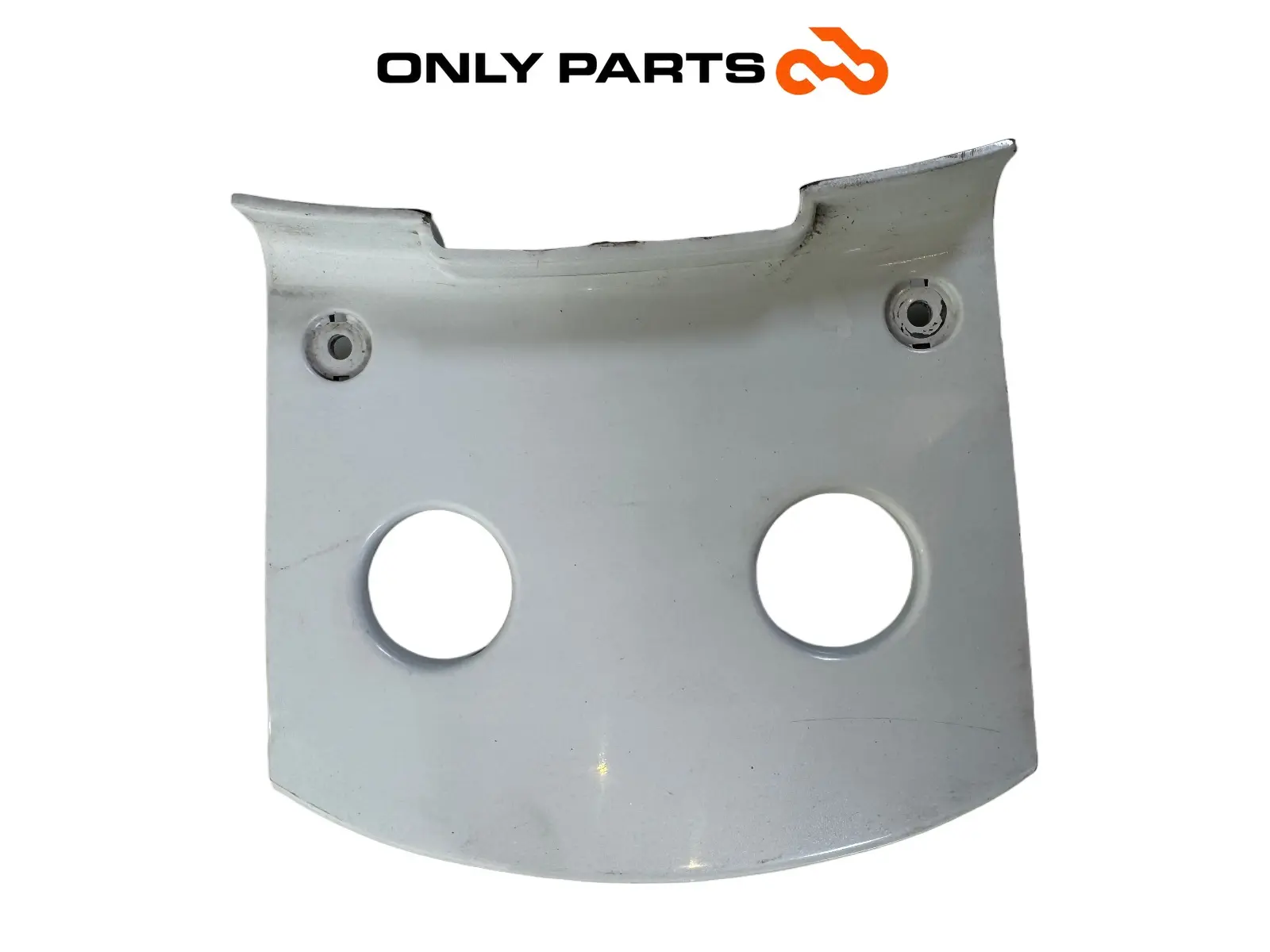 Cover posteriore centrale 83750-LGE5-E000 Kymco People GTi 300 2014 (rear center cover) Kymco People GTi 300cc 2014 Bianco usato — foto reale 4