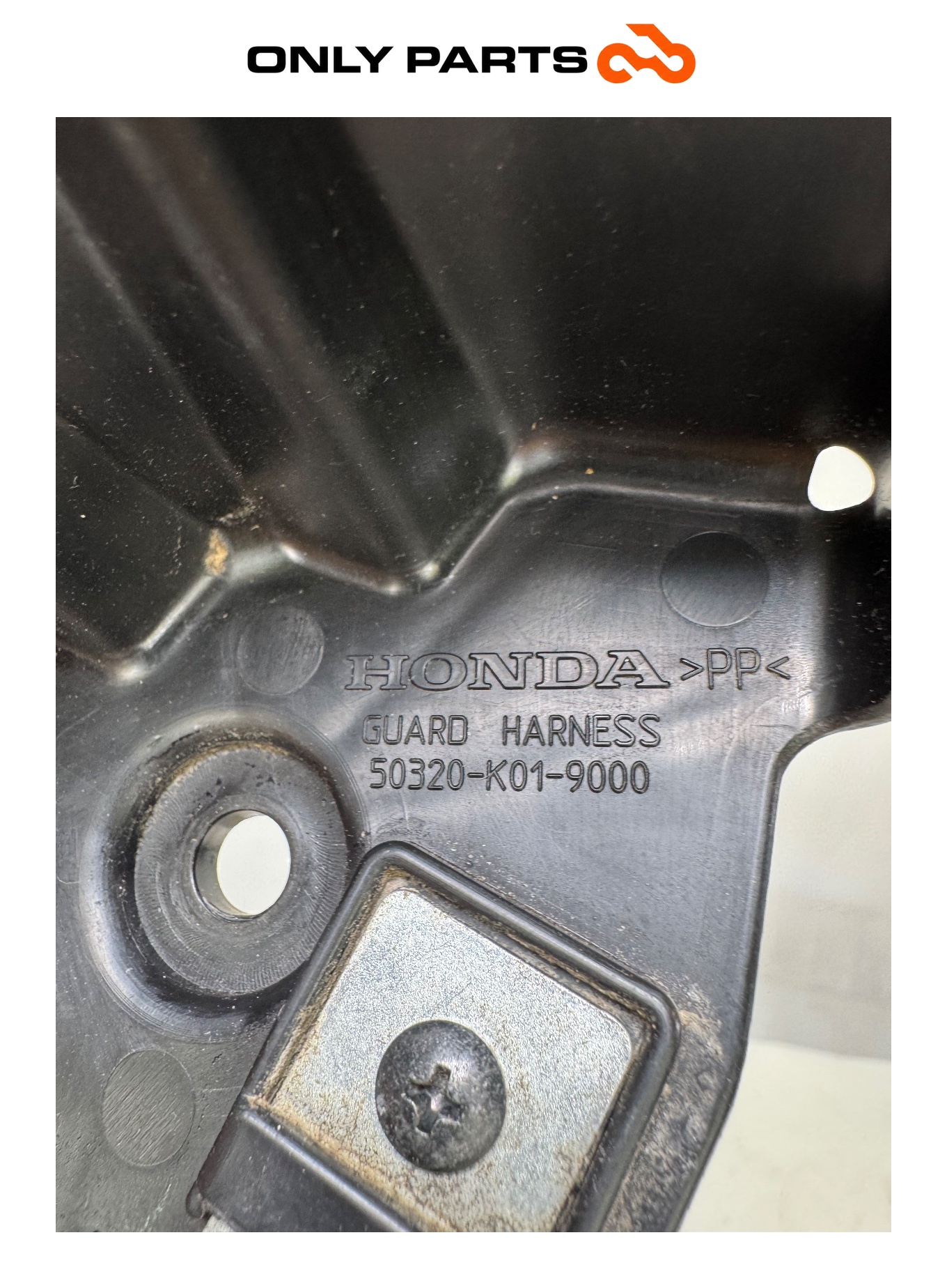 Cover protezione cablaggio Honda SH 150cc 2017 Nero usato — foto reale 9