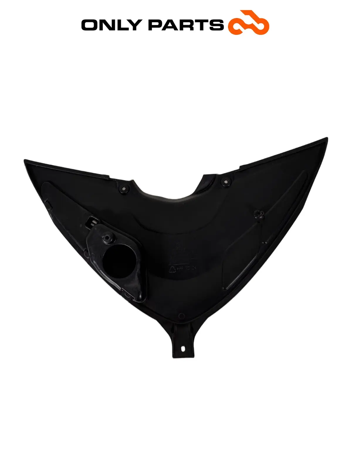 Cover scudo superiore anteriore Piaggio Mp3 Yourban 300cc 2013 Bianco usato — foto reale 4