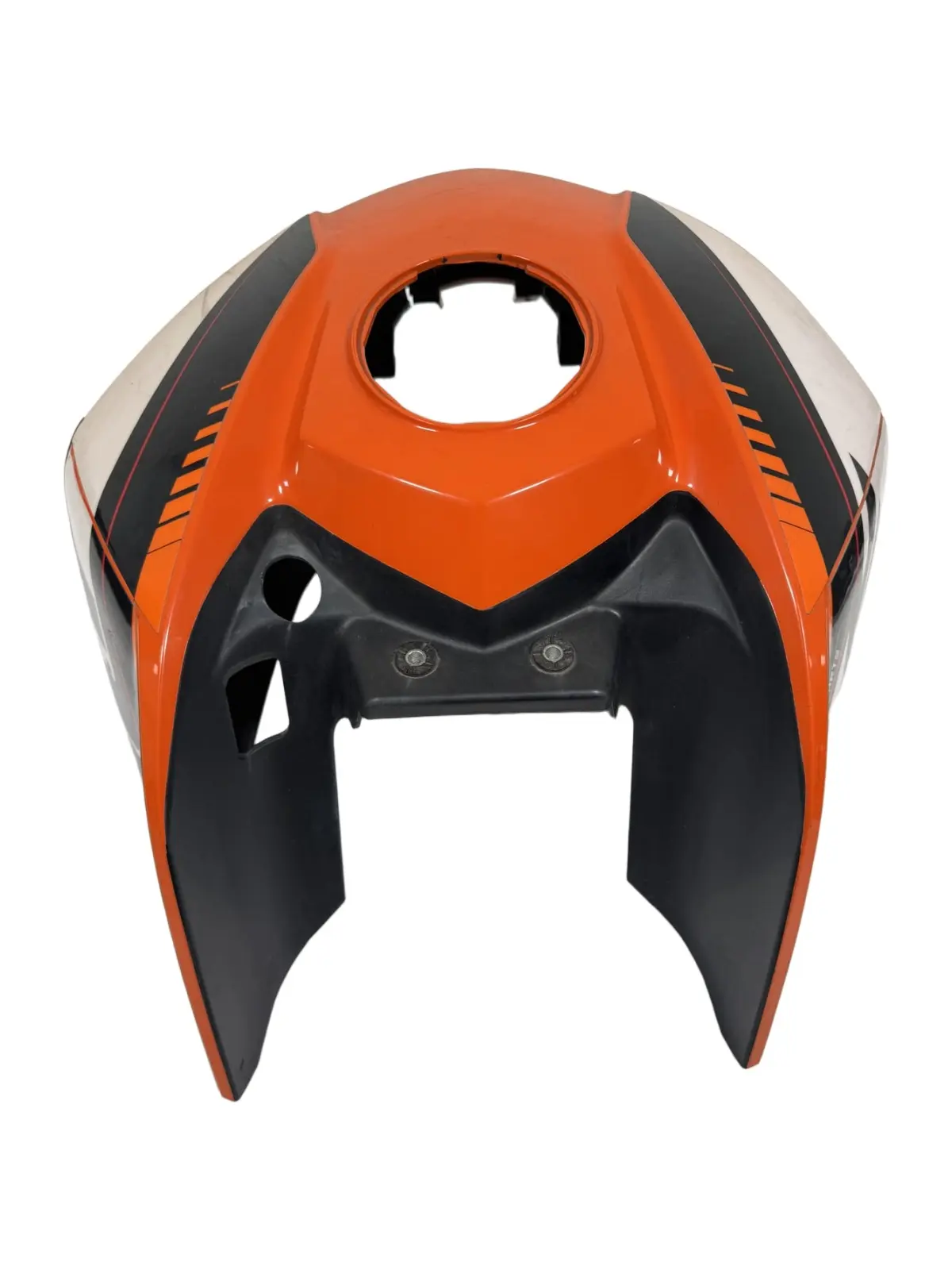 Cover serbatoio KTM Duke 200cc 2012 Arancione usato — foto reale 3