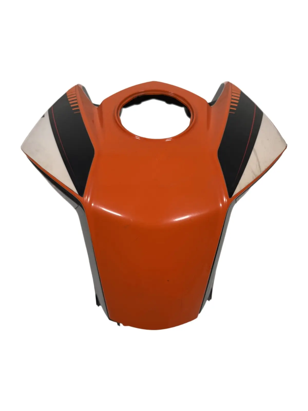 Cover serbatoio KTM Duke 200cc 2012 Arancione usato — foto reale 4