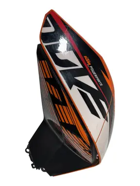 Cover serbatoio KTM Duke 200cc 2012 Arancione usato — foto reale 9