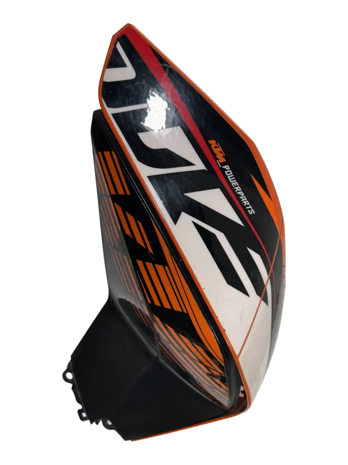 Cover serbatoio KTM Duke 200cc 2012 Arancione usato — foto reale 9
