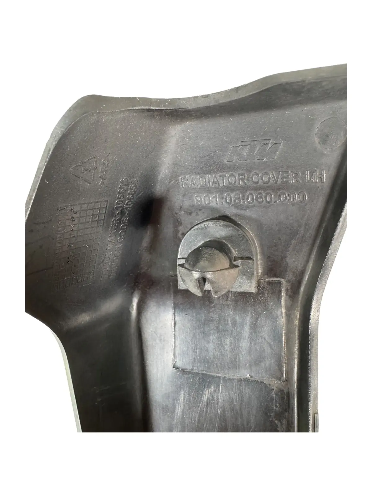 Deflettori KTM Duke 200cc 2012 Arancione usato — foto reale 10