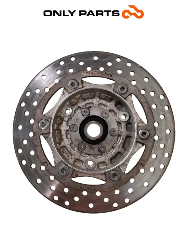 DISCO FRENO ANTERIORE SX + MOZZO QUADRO 350S 2013 SINISTRA ORIGINAL FRONT BRAKE