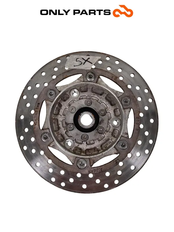 DISCO FRENO ANTERIORE SX + MOZZO QUADRO 350S 2013 SINISTRA ORIGINAL FRONT BRAKE — 2