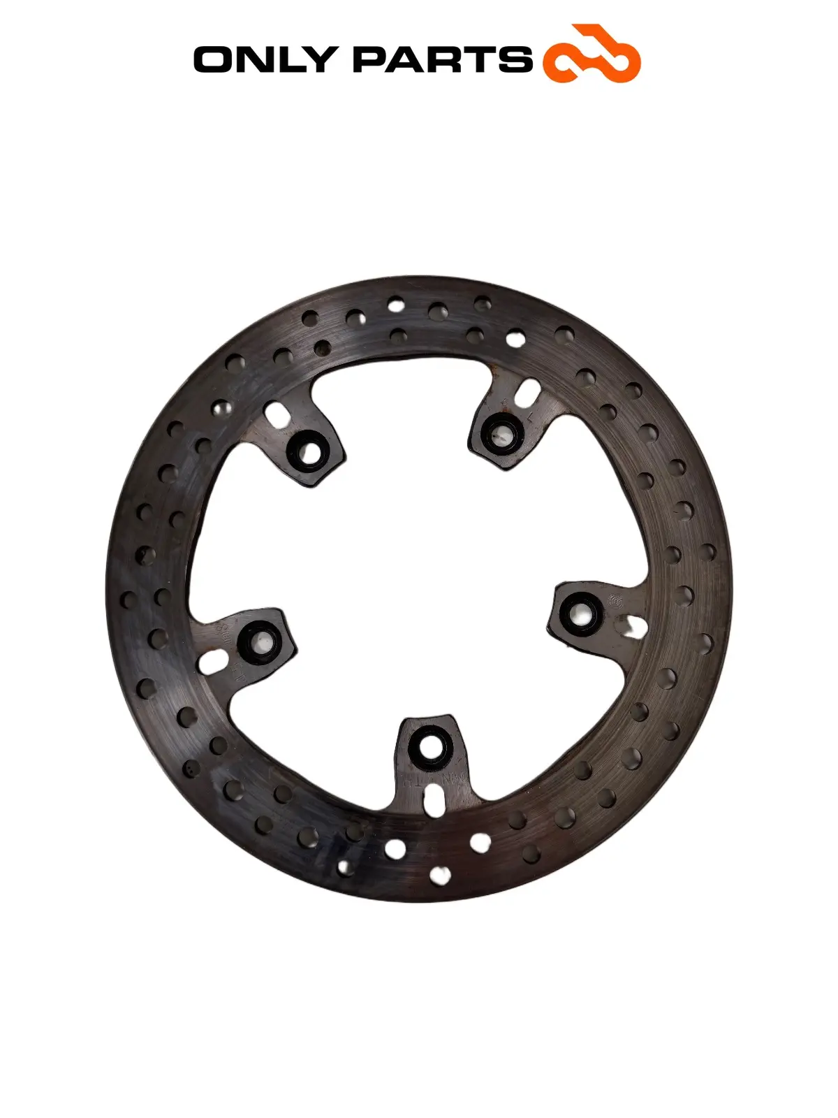 Disco freno posteriore KTM Super Duke 990cc 2006 Nero/Arancione usato — foto reale 6