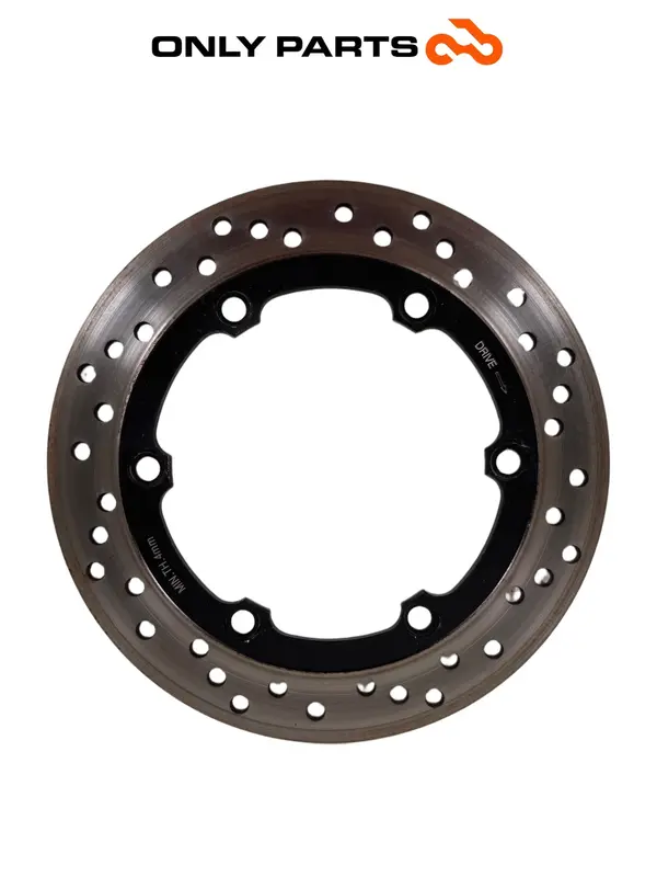 DISCO FRENO POSTERIORE QUADRO 350 S ANNO 2013 ROTORE POSTERIORE REAR BRAKE DISC