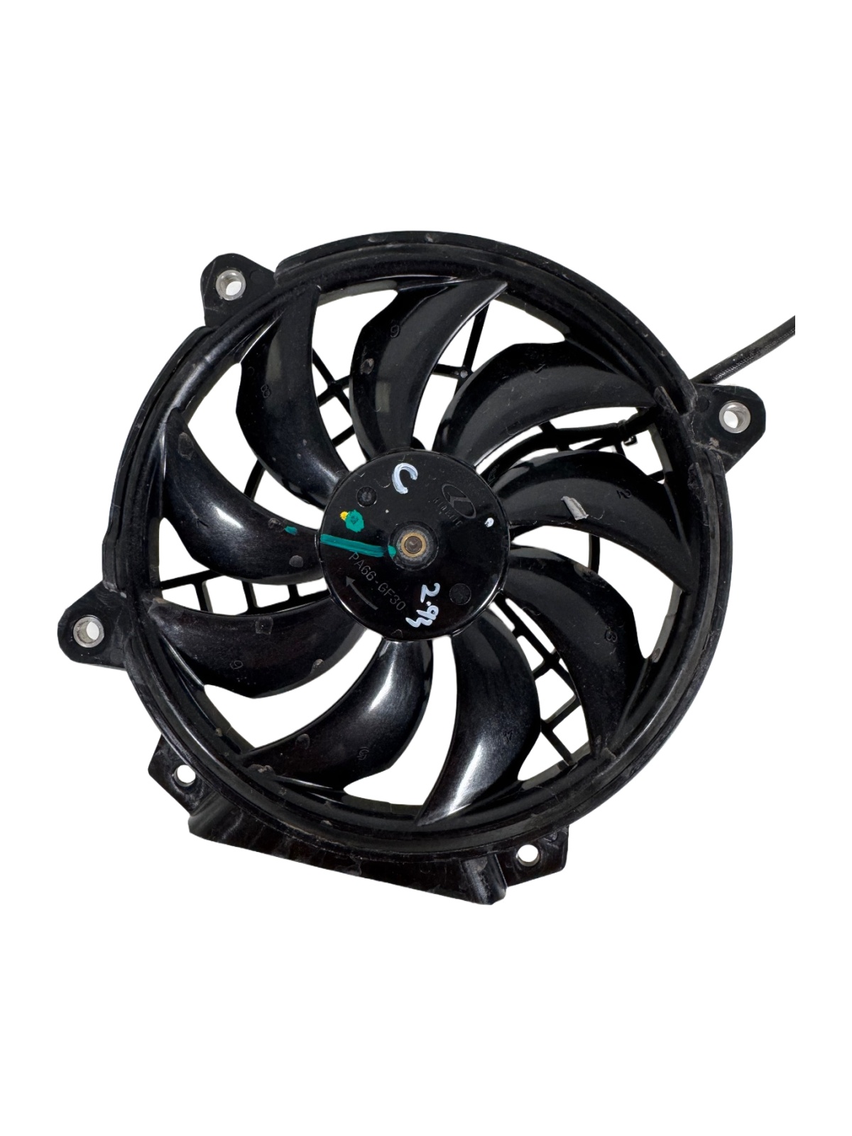 Elettroventola radiatore Aprilia RS 457cc 2024 usato — foto reale 1