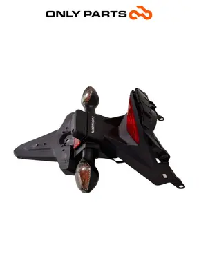 Fanale posteriore + portatarga Honda CB 500 F 500cc 2014 Nero usato — foto reale 2